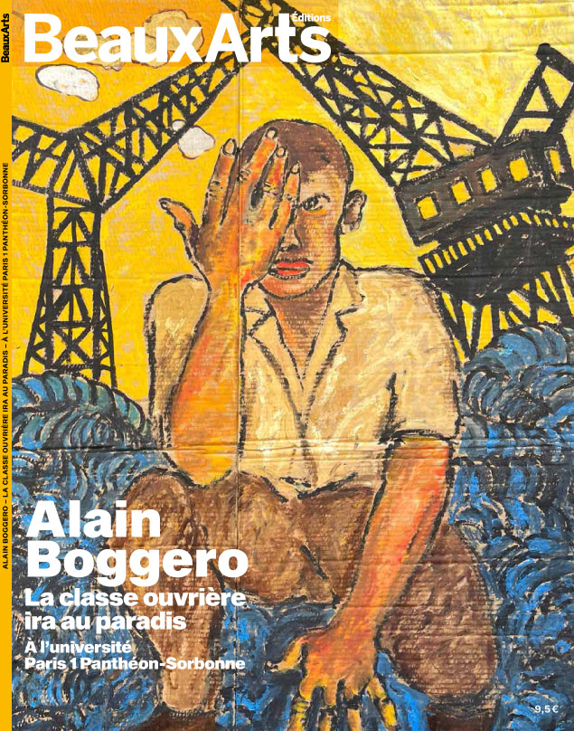 couverture du numéro de Beaux-arts magazine sur l’œuvre d’Alain Boggero